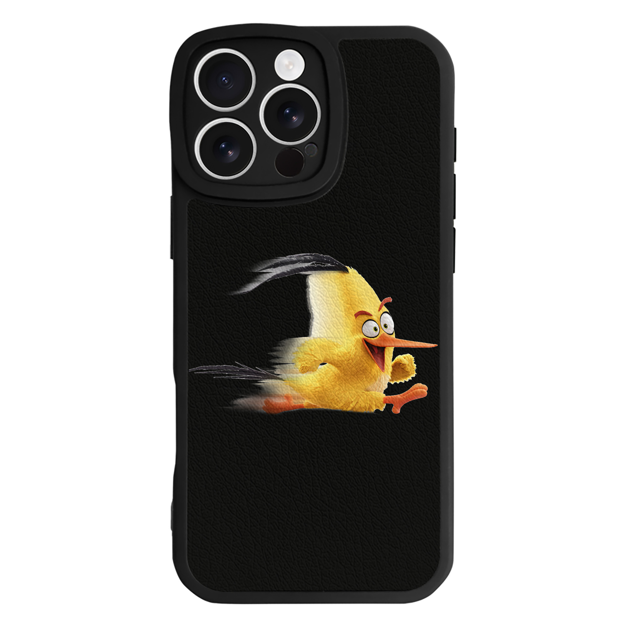 （画像用） Angry Birds アングリーバード 【iPhone 16シリーズ対応】シリコンスマホケース（レザー調） 材質：シリコン